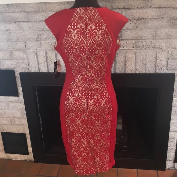 NWT JAX RED LACE DRESS - Picture 4 of 8